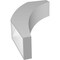 Ekena Millwork 5 1/2-in. W x 18-in. D x 30-in. H Thorton Architectural Grade PVC Knee Brace BRCP055X18X30THR - alternate 3